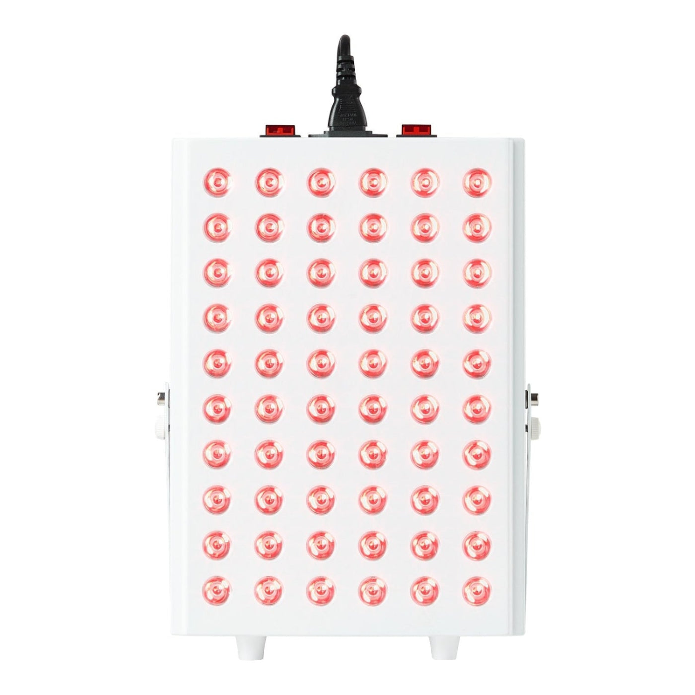 Panel de terapia de luz roja FactionTech en uso para cara y cuerpo