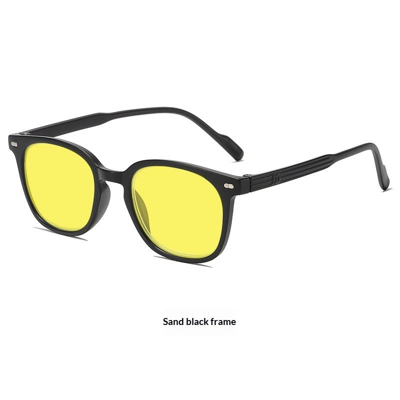 Gafas FactionTech de filtro de luz azul con lente ámbar, vista frontal