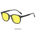 Gafas FactionTech de filtro de luz azul con lente ámbar, vista frontal